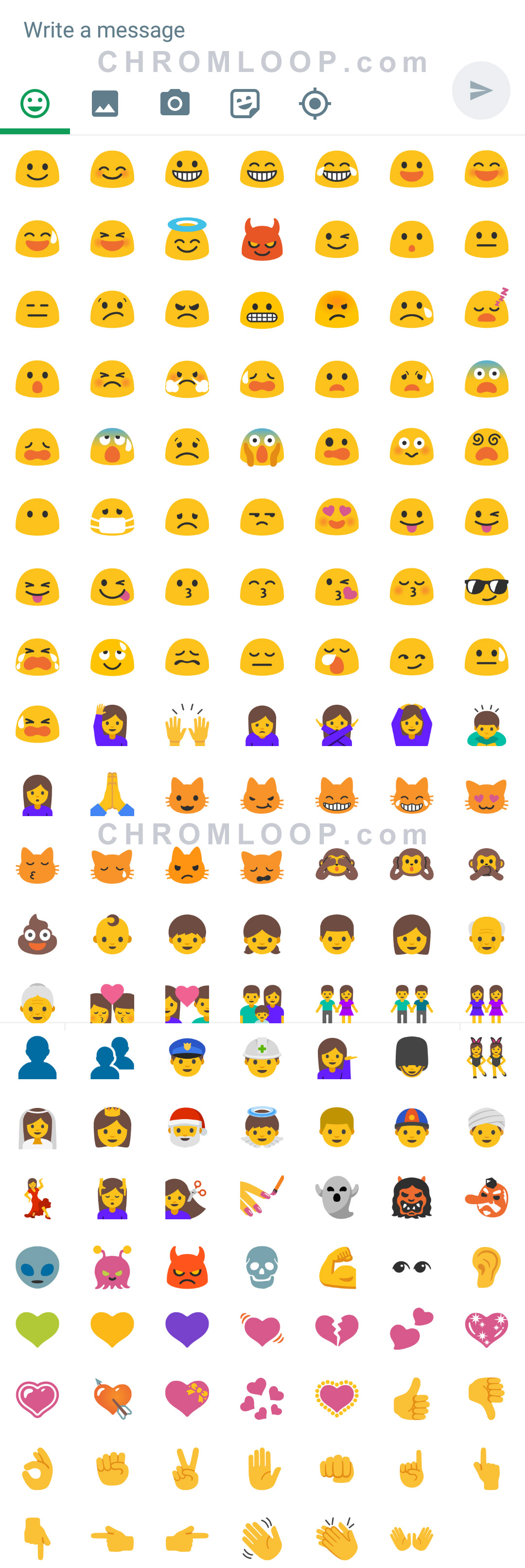 New emoji in Android N