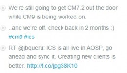 CyanogenMod 9 is Coming in Two Month, ICS-Based