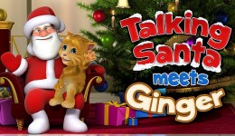 [APK] Free Download Talking Santa meets Ginger Cat, Happy Androidmas 