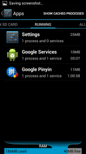 CM10 Milestone RAM usage