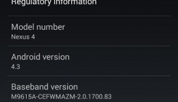 [Leak] Update Android 4.3 on Nexus 4, Download, How to and Quick Review