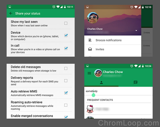 Google Hangouts v3.0